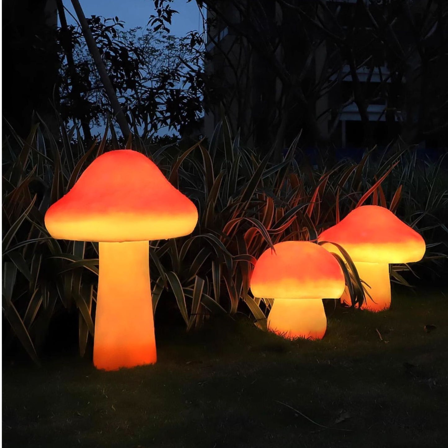 Granny Large Mushroom Garden Light