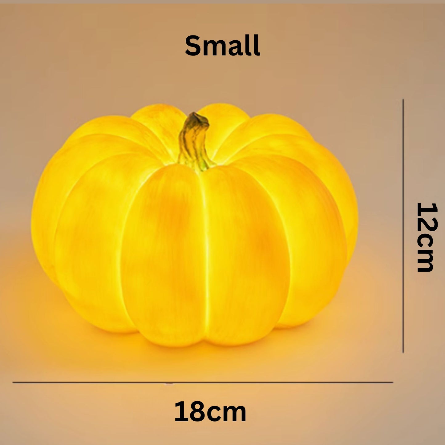 Pumpkin Solar Garden Light