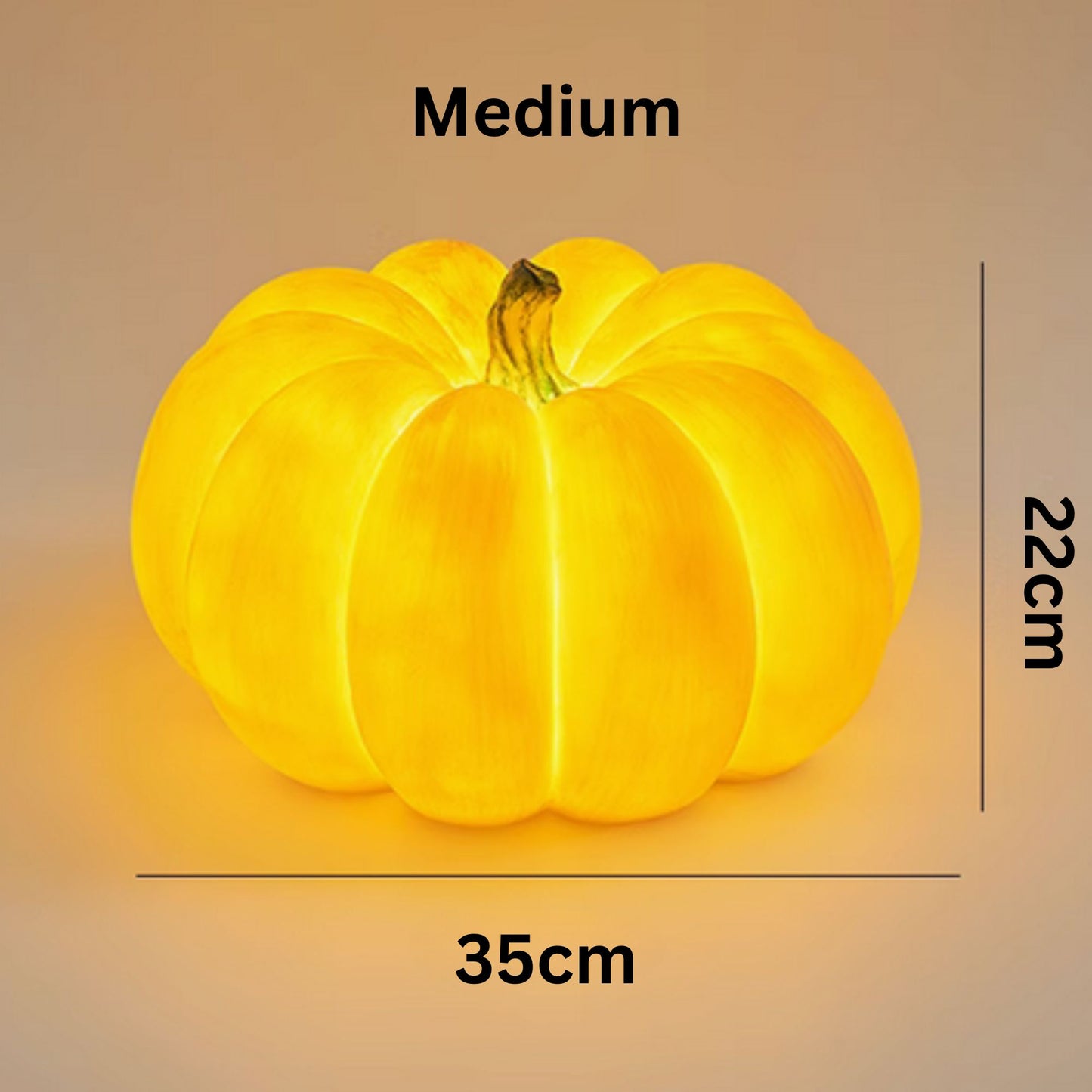 Pumpkin Solar Garden Light