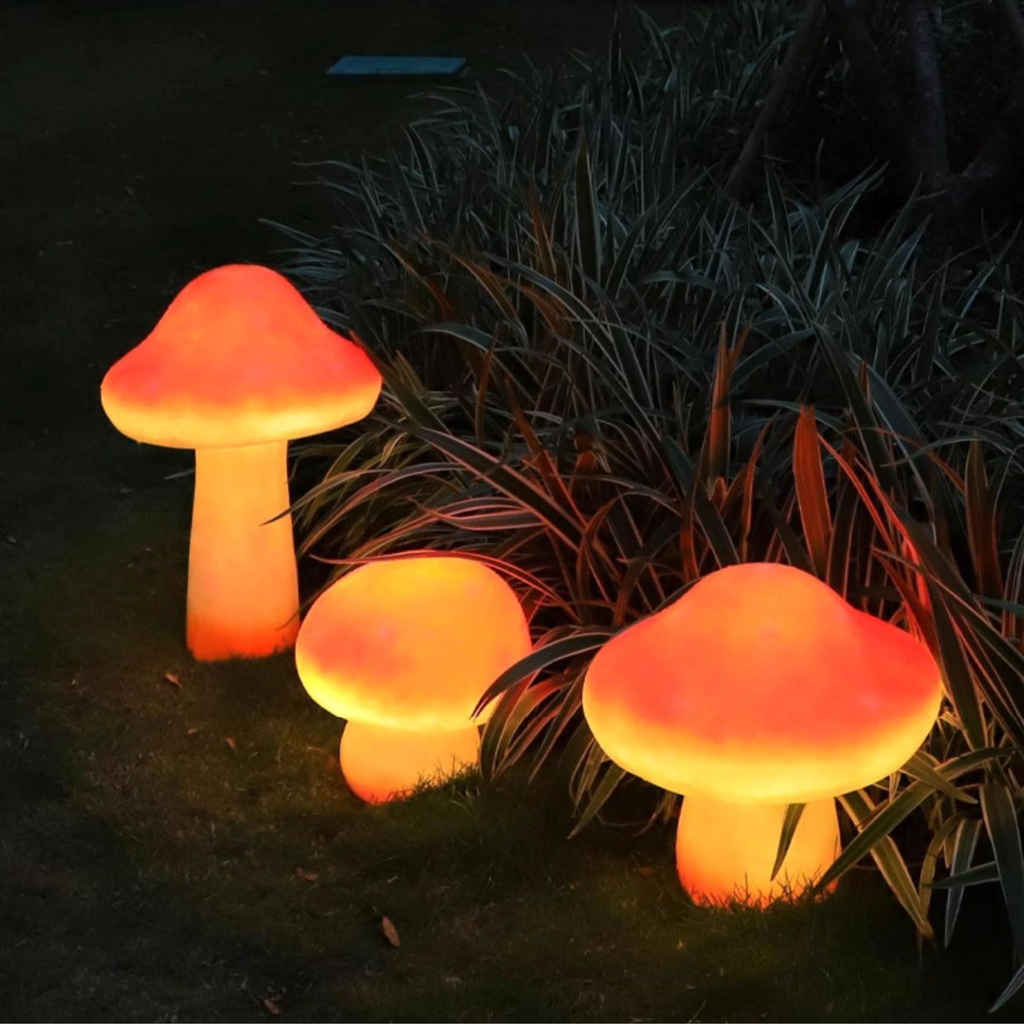 Granny Large Mushroom Garden Light