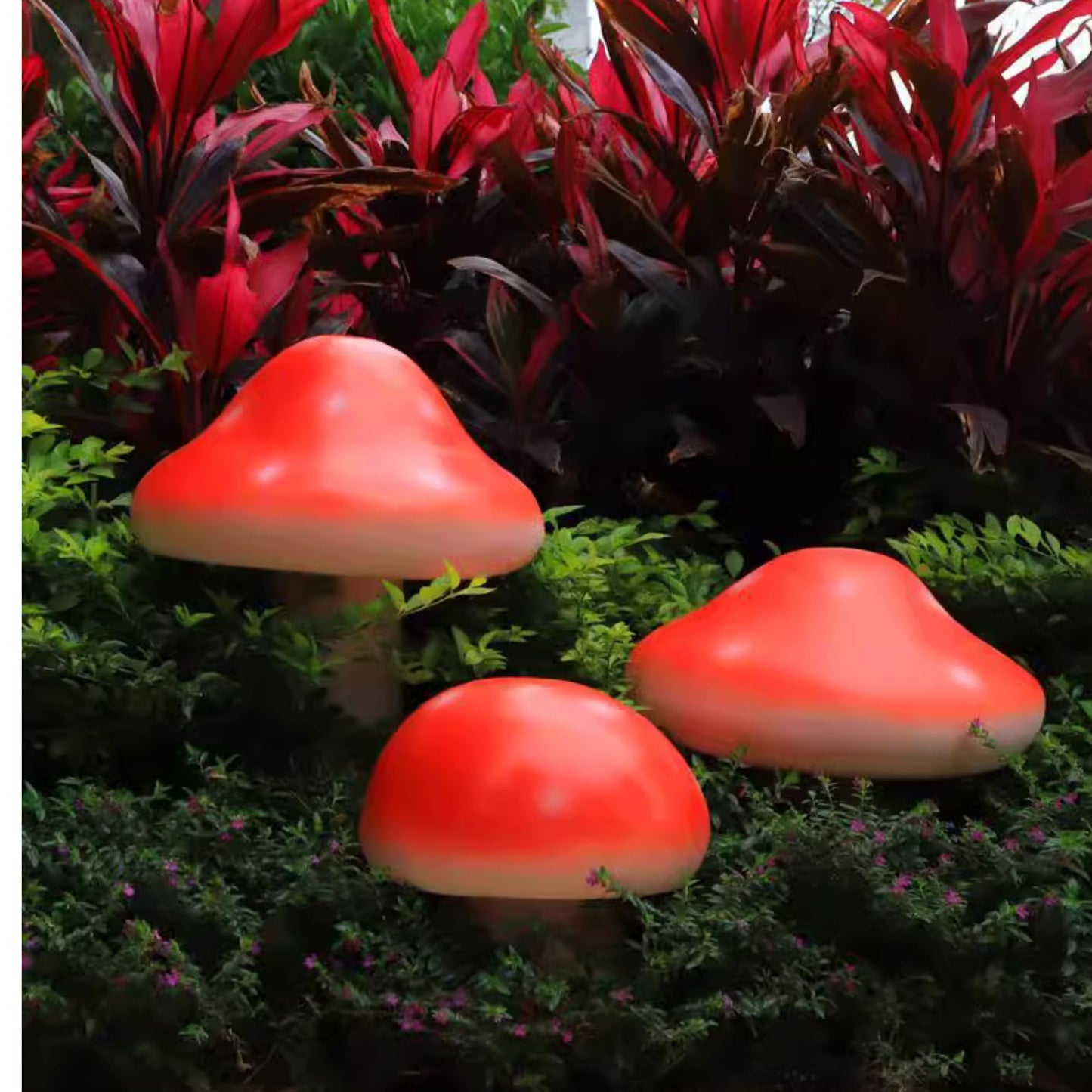 Granny Large Mushroom Garden Light